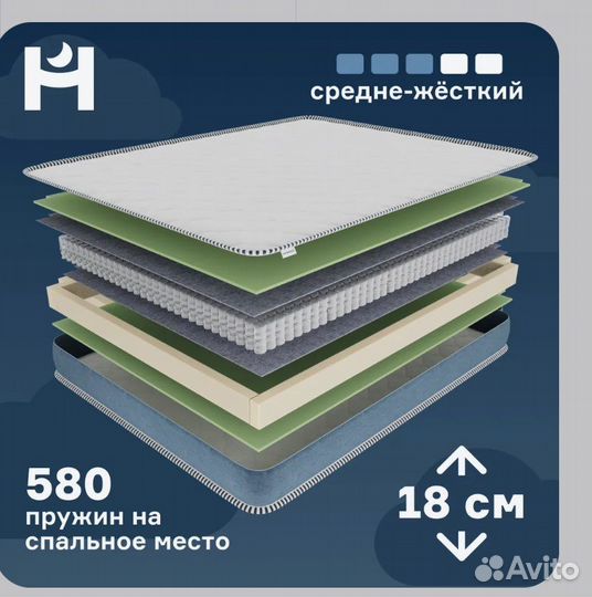 Матрас hypnoz classic 90х190