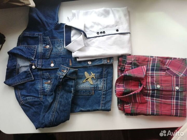 Детская одежда пакетом для мальчиков. Лот. Куртки