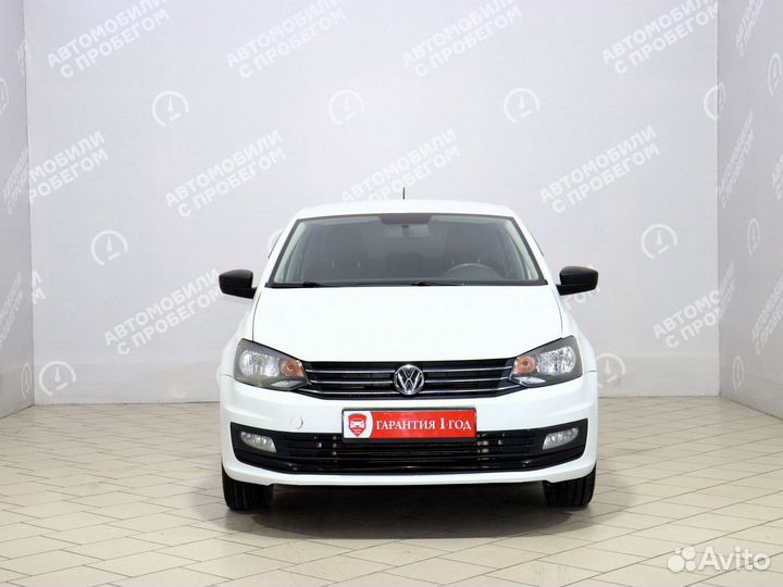 Volkswagen Polo 1.6 AT, 2019, 96 569 км