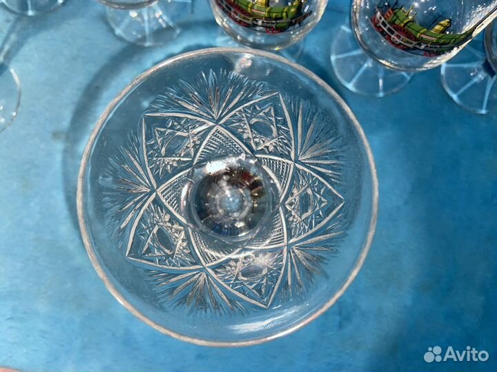 Фужеры бокалы для шампанского СССР