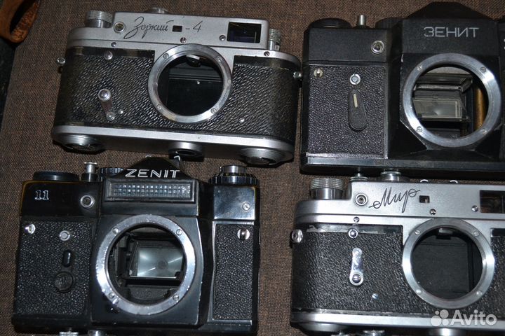 Мир,фэд2,зорький 4,зенит ет,11