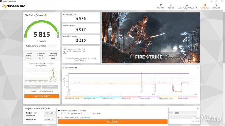 Видеокарта gtx 1050 2gb