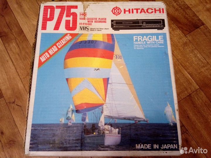 Видеодека (Плеер) Hitachi VT-P75 (made in Japan)