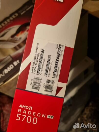 Видеокарта sapphire pulse rx 5700