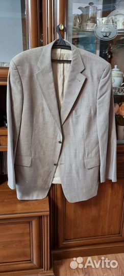 Пиджак мужской, вискоза, 58 размер, Италия