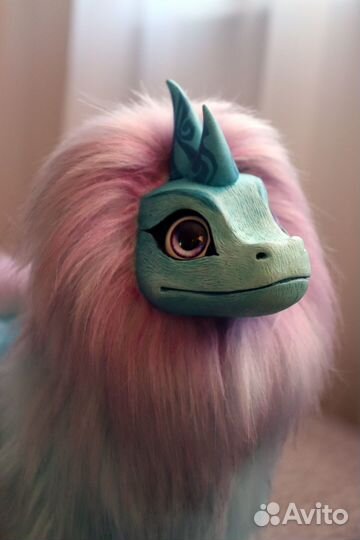 Игрушка ручной работы - дракон Сису