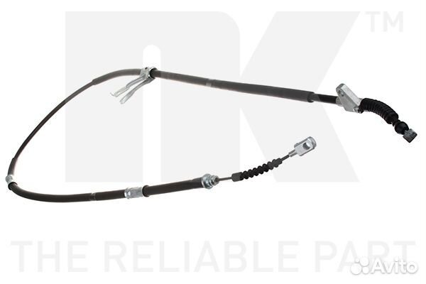 Трос ручного тормоза toyota avensis 00-03 1867мм з