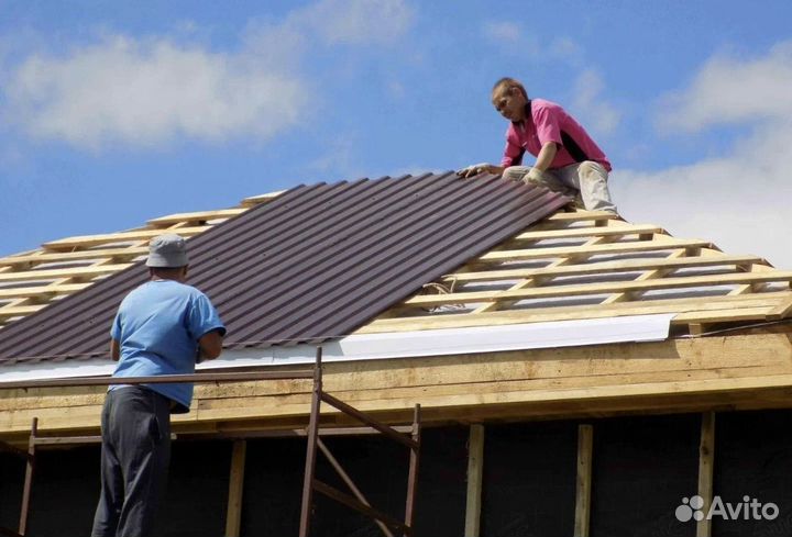 Кровля крыши. Частного дома