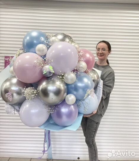 Букеты из воздушных шаров
