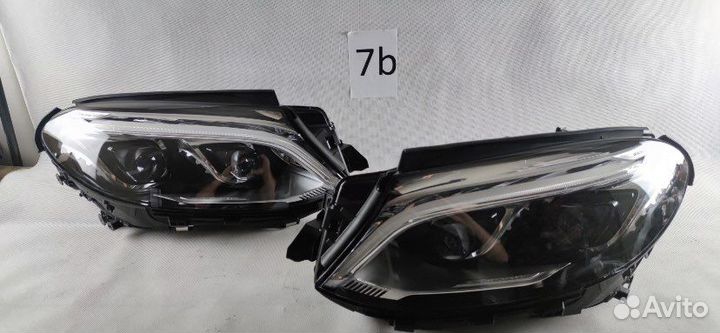 Фары Mercedes GLE AMG 166 Full Led комплект ils