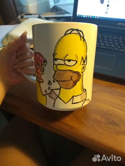 Художественная роспись кружек