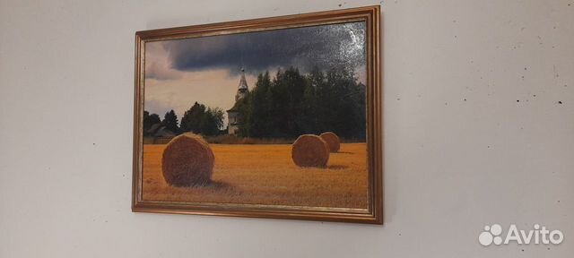 Картина большая, масло, холст