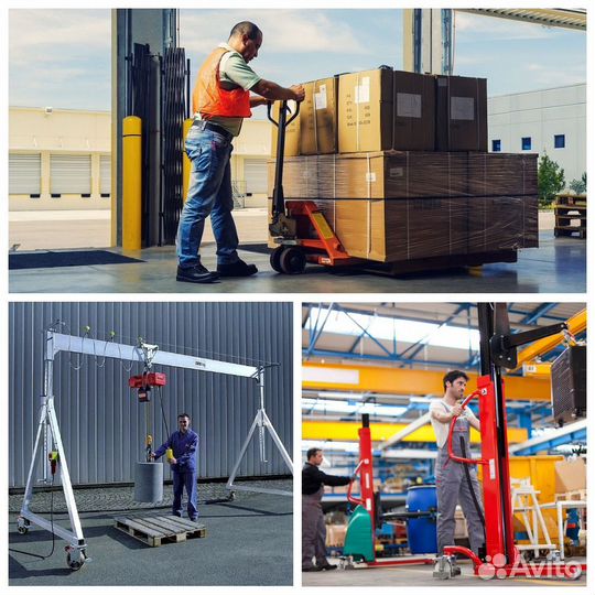 Аренда штабелера/ рохли/ гаражного крана доставкой