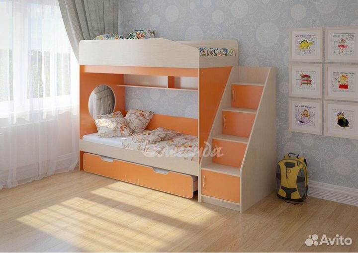 Трёхъярусная Кровать