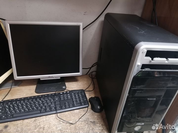 Комп для учёбы и игр полный комплект