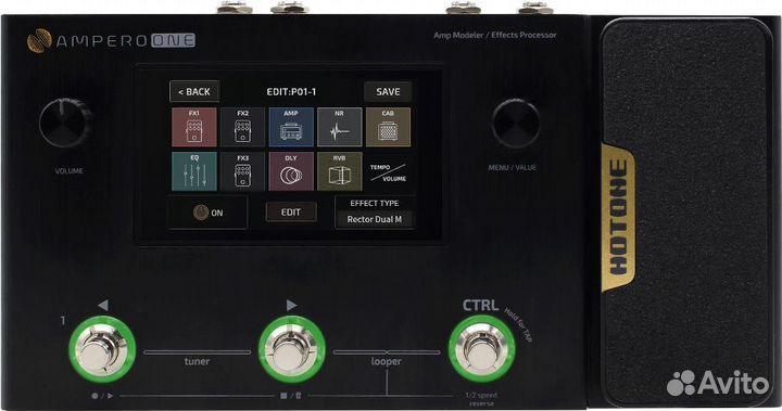 Напольный процессор эффектов HoTone Ampero One