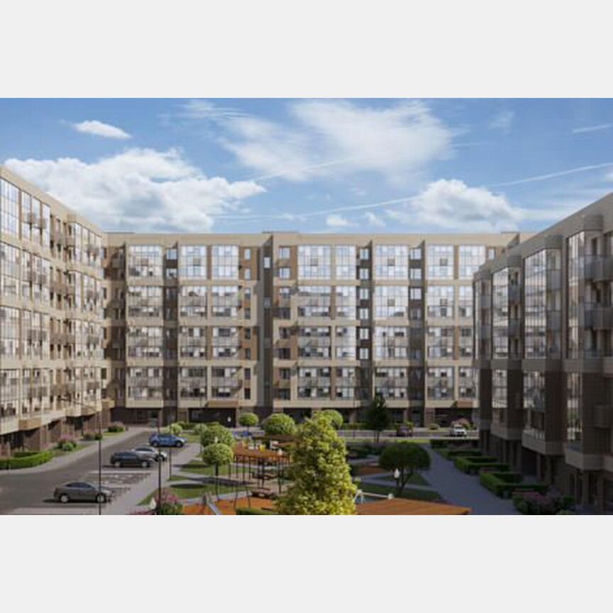 2-к. квартира, 62,7 м², 7/9 эт.