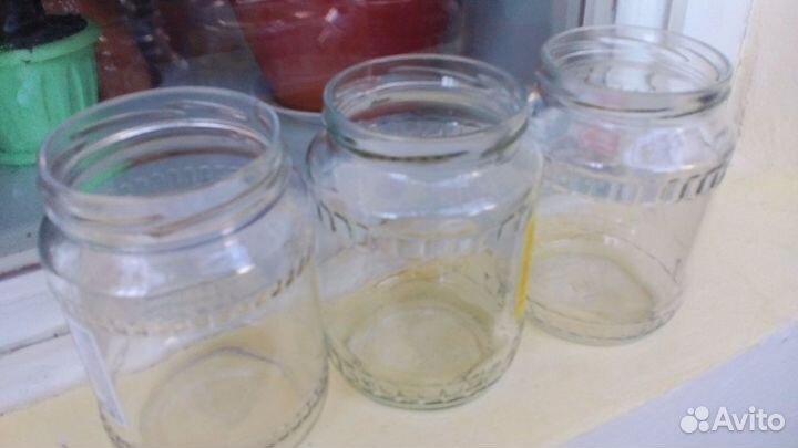 Стеклянные банки 1л, 3л