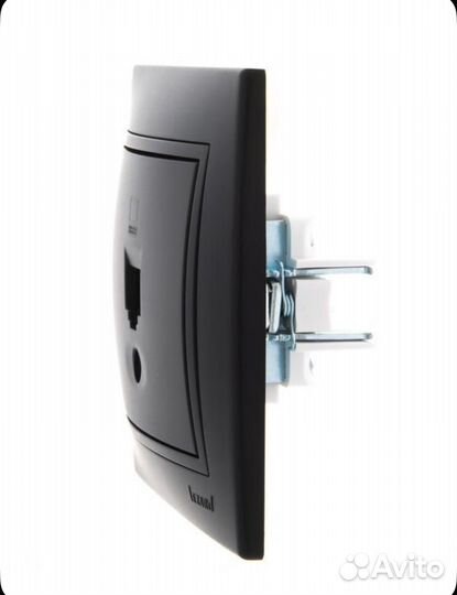 Розетка компьютерная 1-м сп Mira RJ45 lezard