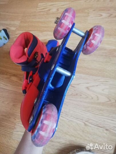 Роликовые коньки детские с защитой