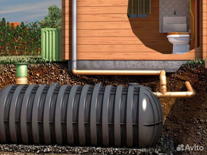 Септик био Эко 8 без откачки