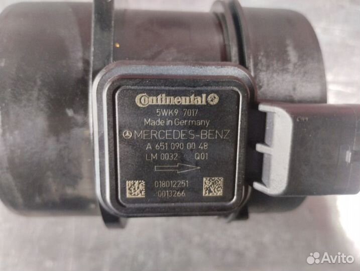 Расходомер воздуха Mercedes C-Class W204 OM651 2.2