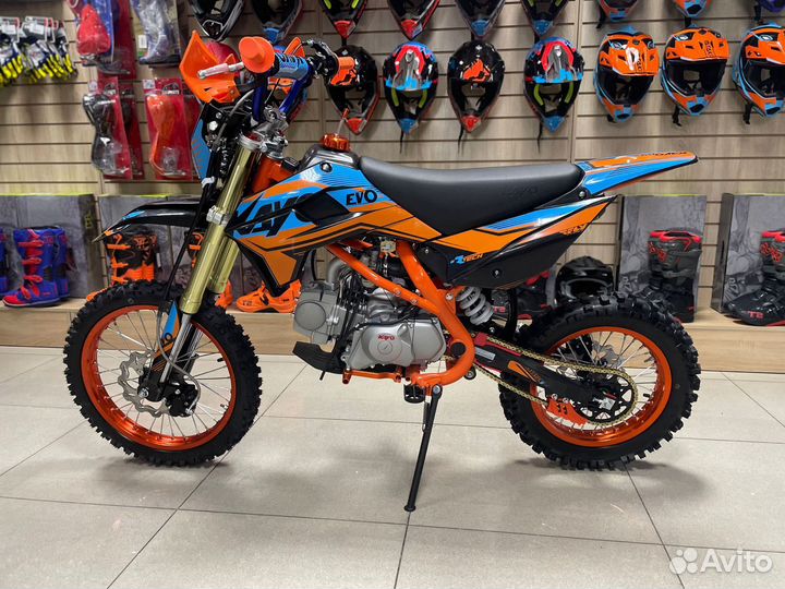 Питбайк kayo evolution yx125em 17/14 KRZ
