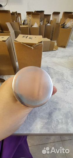 Темпер для кофе 51мм с деревянной ручкой