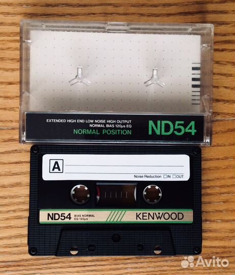 Аудиокассеты Kenwood. Made in Japan 1980 - 83 год