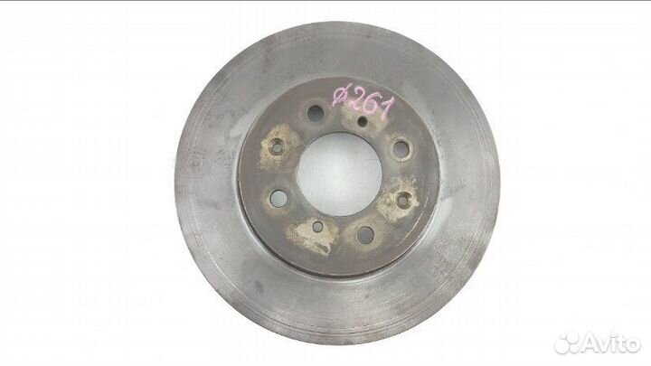 Тормозной диск передний Honda Fit GE6 2010