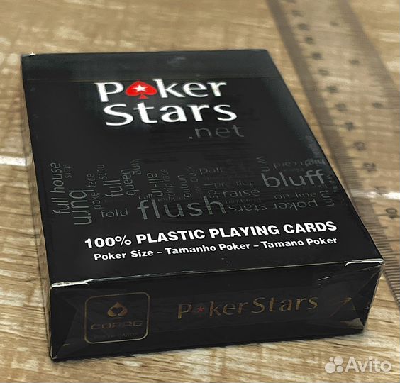 Игральные карты Poker Stars оригинал в упаковке