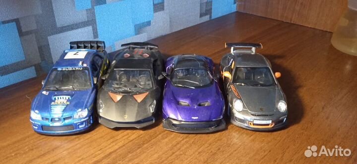 Детские машинки игрушки металлические