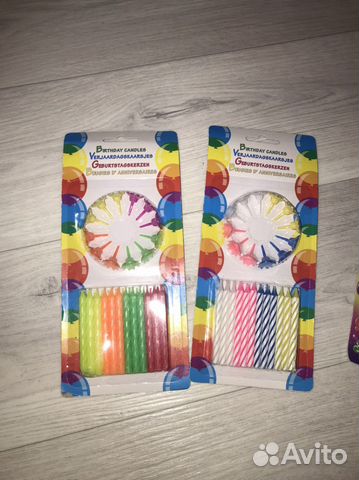 Свечи на торт