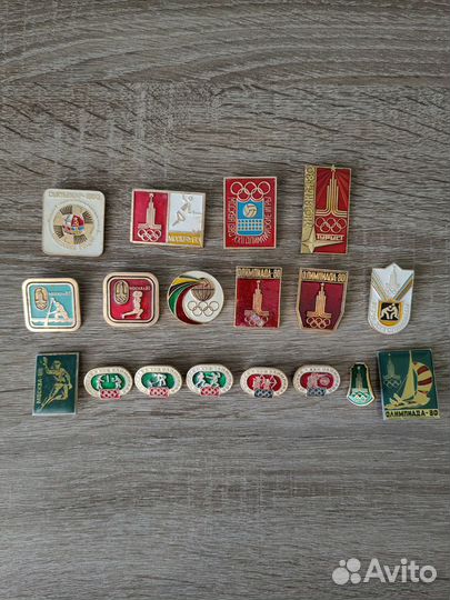 Значки СССР. Олимпиада 80. Продажа или обмен