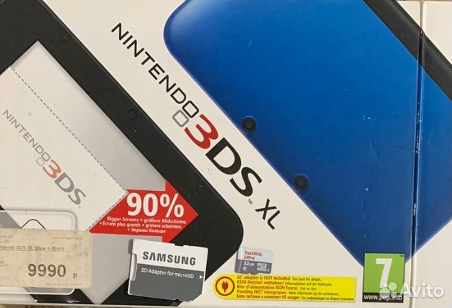 Nintendo 3ds xl прошитая