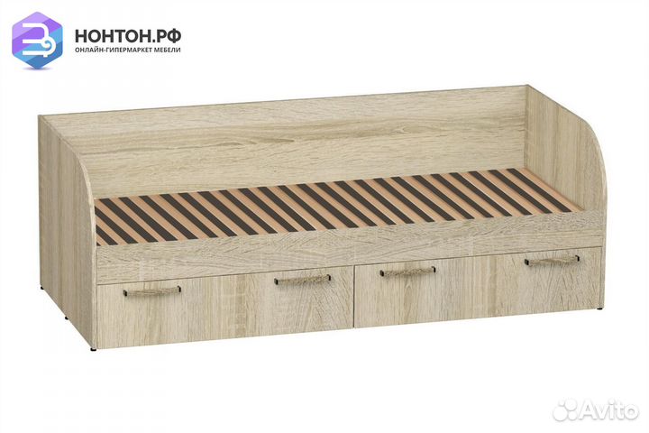 Кровать Сенди Light с ящиками сонома