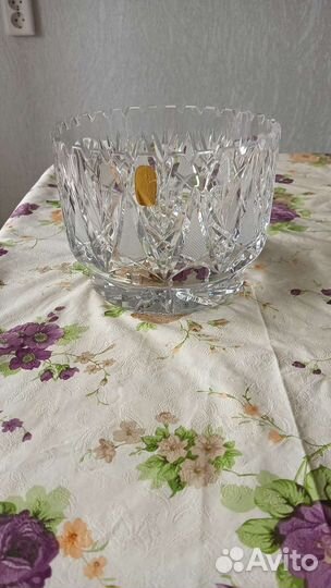 Салатник хрустальный СССР из ГДР