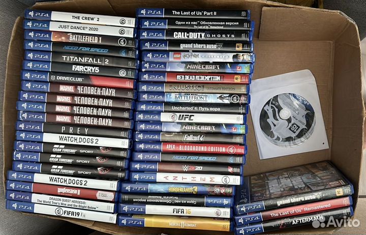 Игры диски PS3 PS4 PS5