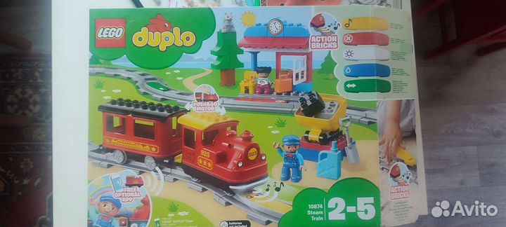 Lego duplo поезд