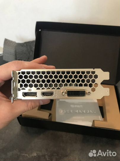 Видеокарта Palit GeForce GTX 1050 Ti StormX 4GB