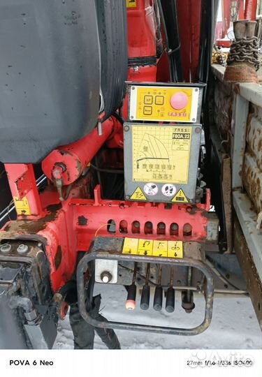 Бортовой грузовик ГАЗ 2834LM с КМУ FASSI, 2012