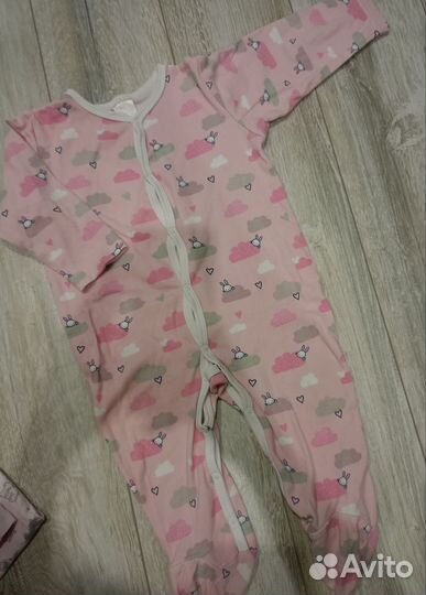 3 слипа для девочки 74 80