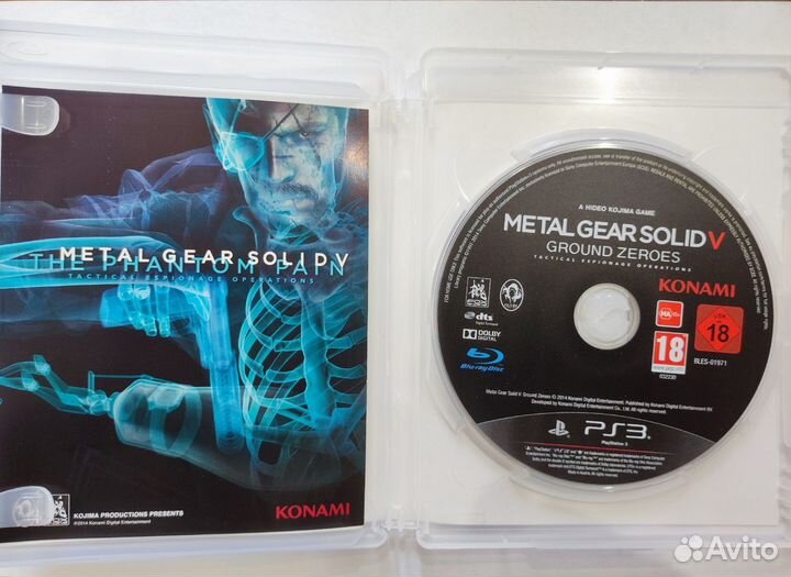 Metal Gear Solid 5 Ground Zero для PS3