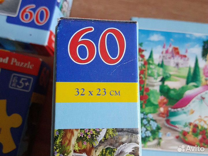 Пазлы для детей 5 - 6 лет