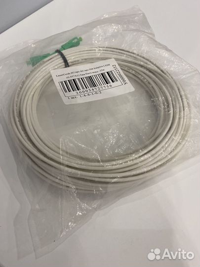 Патч-корд шнур оптический SC/APC- SC/APC 3 мм 25м