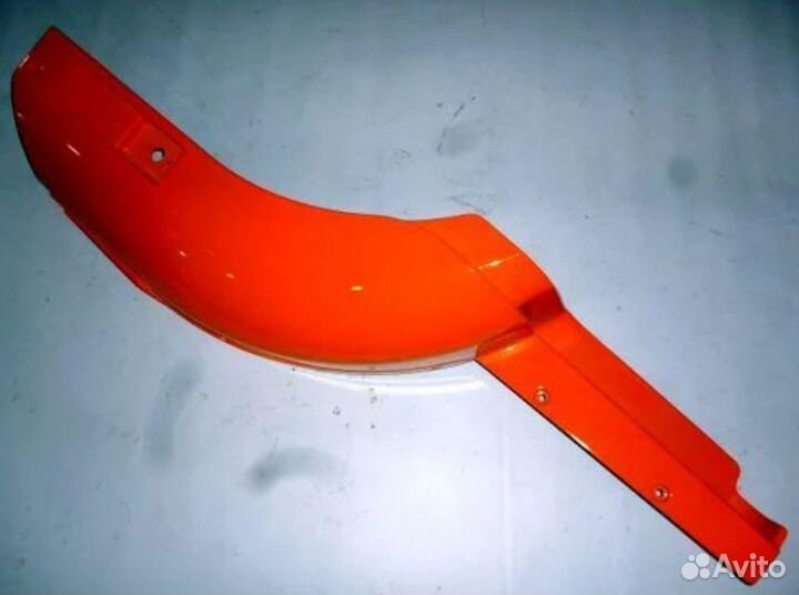 Крыло камаз-6520 левое передняя часть (оранжевый)