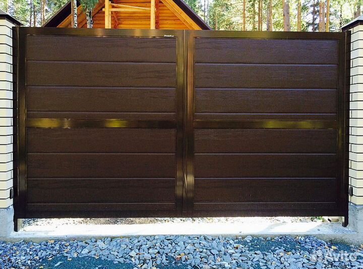 Распашные ворота