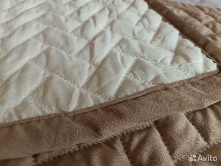 Дивандек для дивана, шоколадный 240х70см