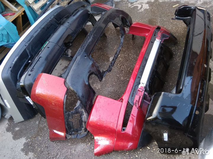 Оригинальный задний бампер land rover
