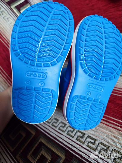 Детские резиновые сапоги crocs c7 (23-24рр)